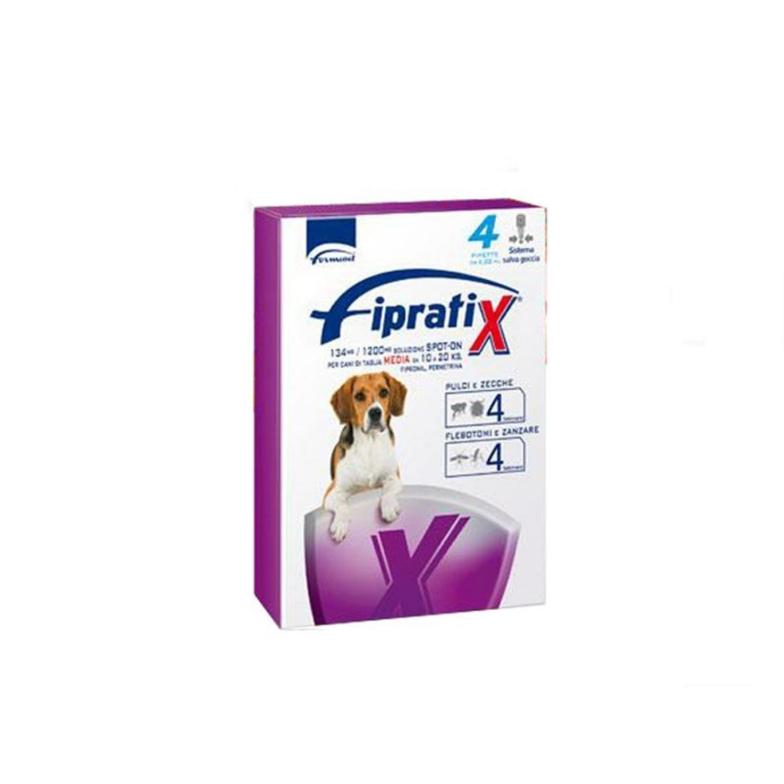 Formevet Fipratix® Spot-On per Cani 4 Pipette 10-20kg