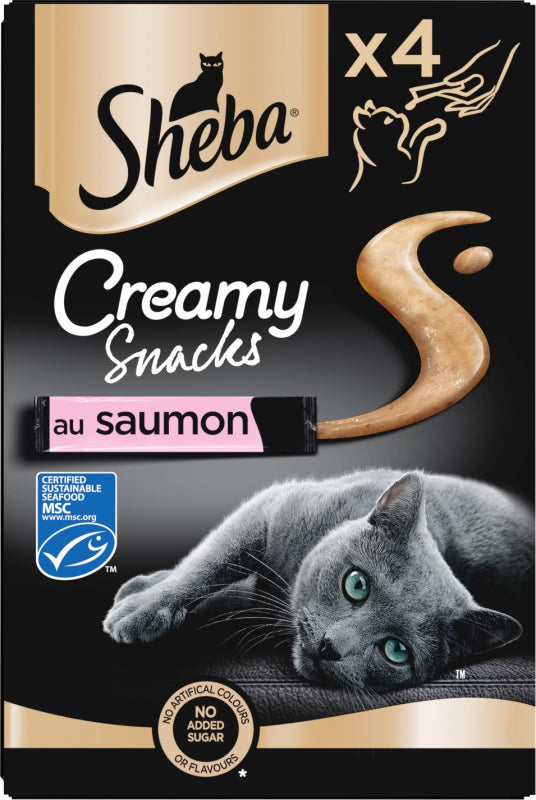 SHEBA Snack per gatti Creamy Salmone
