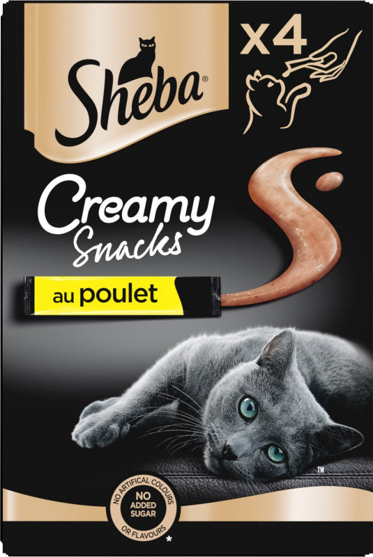 SHEBA Snack per gatti Creamy Pollo