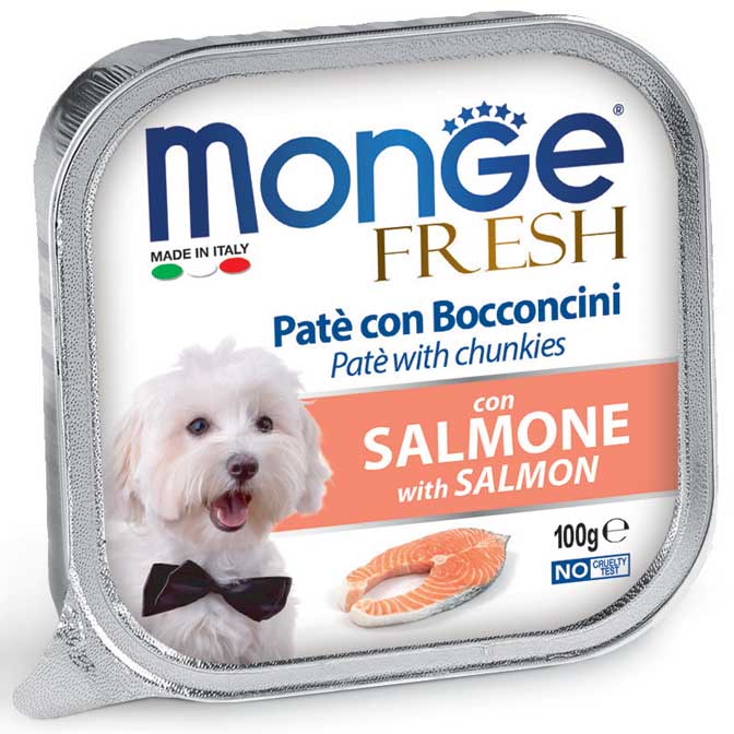 Monge Fresh Paté e Bocconcini con Salmone