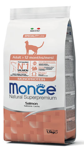 Monge Natural Superpremium Adult Monoprotein – Salmone