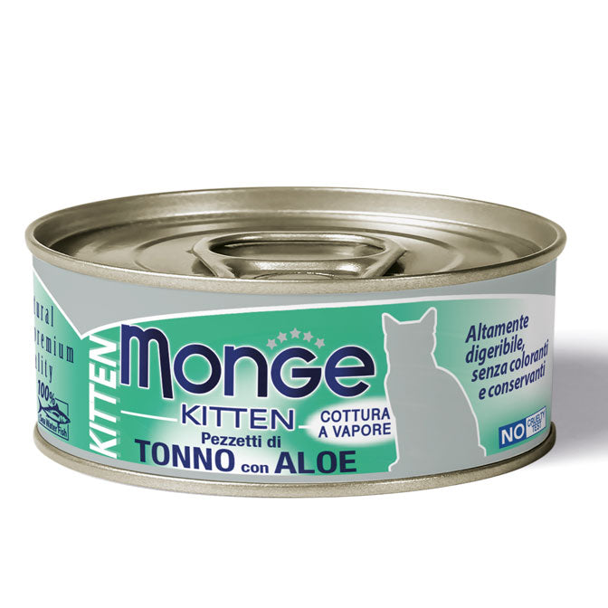Monge Jelly Pezzetti di Tonno con Aloe – Kitten