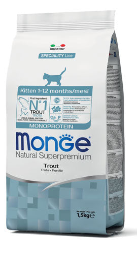 Monge Natural Superpremium Kitten Monoprotein – Trota